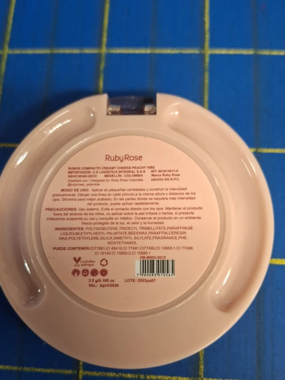 Ruby Rose Creamy Cheeks Cream Blush New
